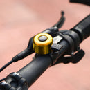 Bike Aluminum Alloy Mini Horn Bicycle Handlebar Alarm Ring Bell (Yellow) Newly