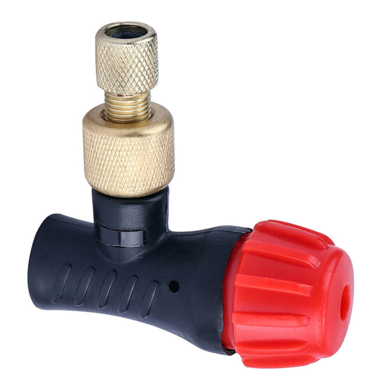CO2 Inflator Portable Hand Pump Schrader Presta Valve Adapter Cycling Bike Pump
