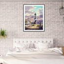 5D DIY Full Round Drill Diamond Paint Lighthouse Mosaic Rhinestone Drawing