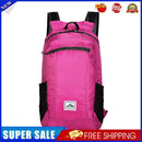 20L Large Waterproof Folding Climbing Backpack Travel Rucksack (Rose Red)