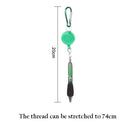 Anti-Lost School Office Gift With Ring Pens Climbing Pen Ballpoint Writing Tool