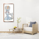 5D Diy Diamond Painting Angel Lady Special-shape Partial Drill Mosaic Wall Ar