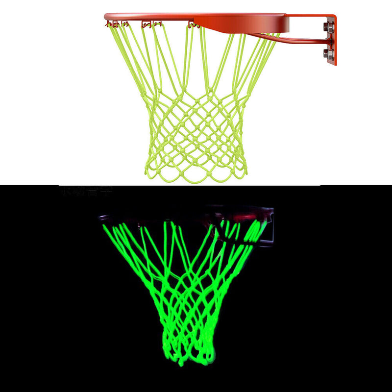 Luminous Standard Basketball Net Glow-in-the-Dark Sports Basketball Hoop Ne