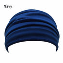 Sports Headband Turban Running Headwrap Stretch Hair Band Fold Yoga Hairband