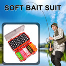 #A Tackle Boxes Crank Jig Head Hook Soft Bait Suit Box for Bass Trout Fishing Ge