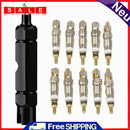 10pcs Presta Valve Cores Bicycle Replacement+ Remover Tools for Mountain Bike