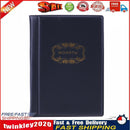 120 Banknote Storage Penny Pockets Money Album Book Collecting (Black) Newly