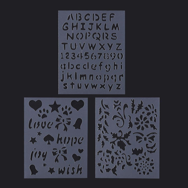 Decorative Walls Painting Embossing Layering Stencils Scrapbooking Template