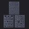 Decorative Walls Painting Embossing Layering Stencils Scrapbooking Template