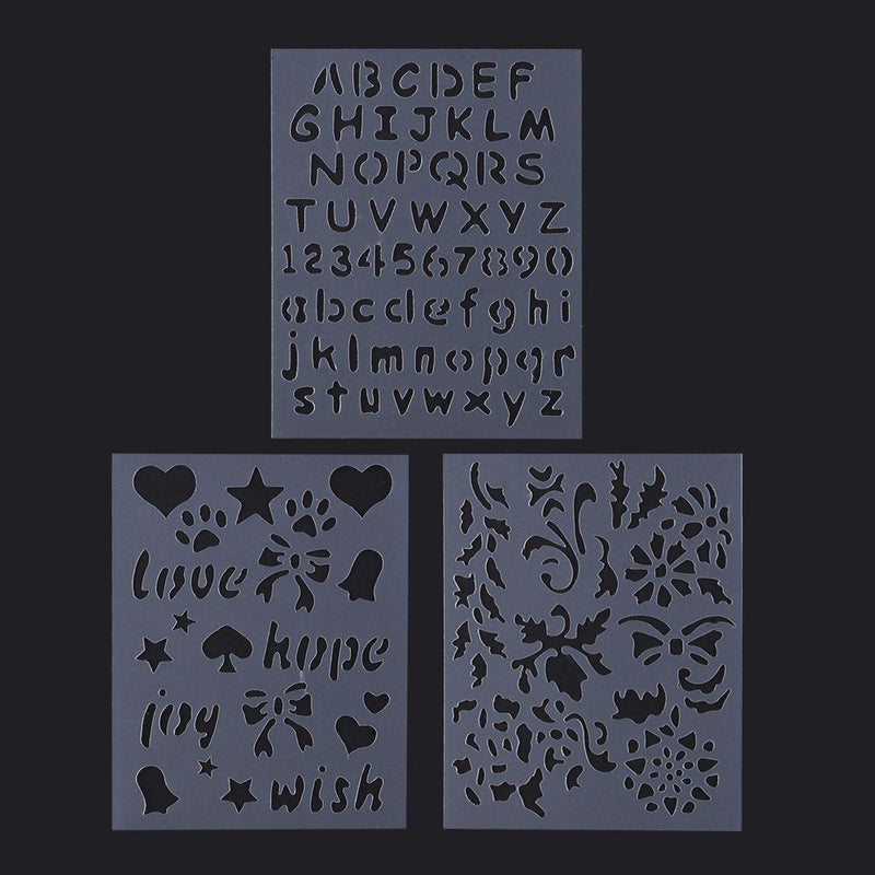 Decorative Walls Painting Embossing Layering Stencils Scrapbooking Template