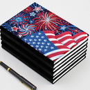 DIY Diamond Painting Mosaic A5 Notebook Partial Special Shaped Independence D