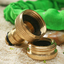 3/4" Brass Threaded Hose Tap Water Pipe Connector Tube Fitting  Accessory Tool