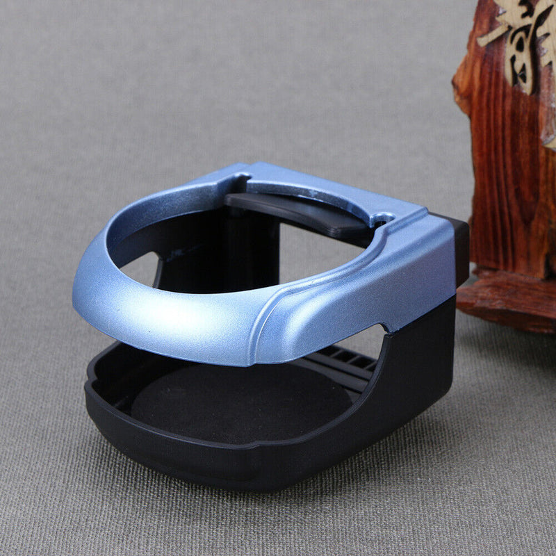 Car Truck Water Cup Holder Rack Air Vent Beverage Drink Bottle Stand (Blue)