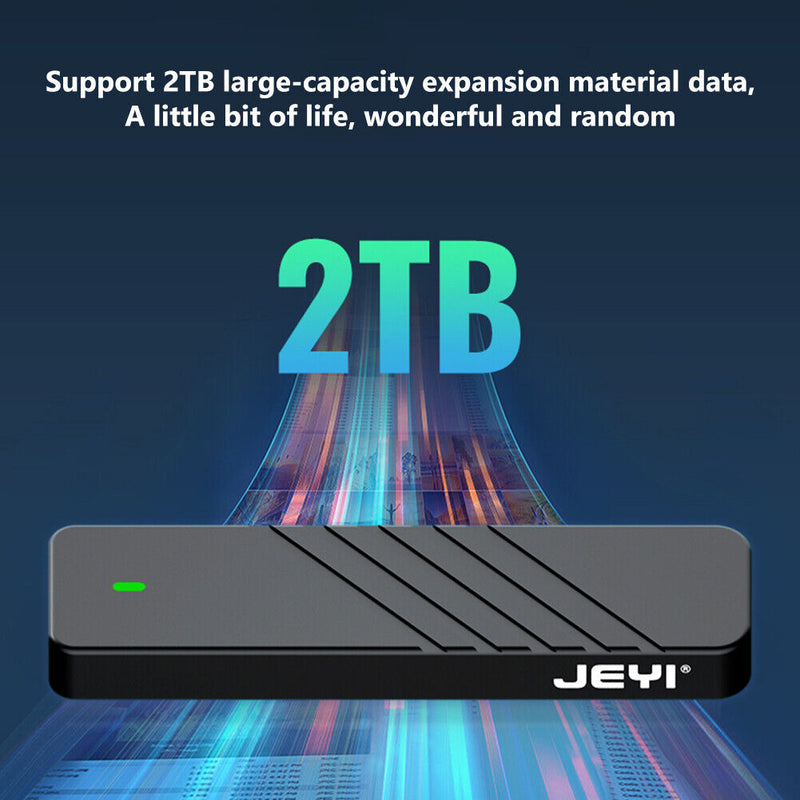 Strong Compatibility Hard Drive Box Aluminum Alloy for Game Lover Perfect Gift