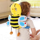 Safety Baby Head Protection Pillow Headrest Pad Neck Protector (Bees) Newly