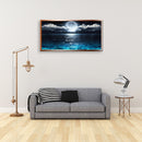 DIY 5D Mosaic Sea Moon Picture Full Drill Round Rhinestone Painting Kit Newly