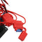Waterproof Circuit Breaker 8 Gang 12V/24V LED Rocker Switch Panel Dual USB Port