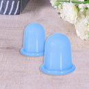 Transparent Vacuum Cupping Can Cupping Therapy Massage Suction Cup (Blue) Newly