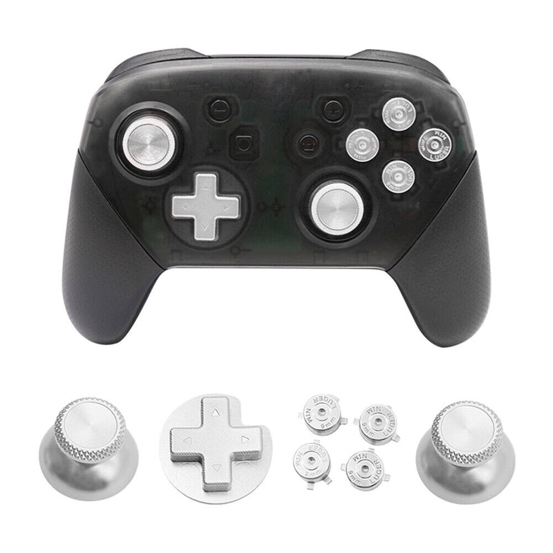 Mushroom Caps Cross Key for Switch Pro Handle Accessories Replacement Button Set