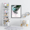 DIY Colouring Wall Pictures Posters Green Plants Hand Painted Oil Paint Painting