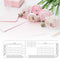 4pcs Straight Writing Ruler Guide Envelope Addressing Guide Stencils Writing