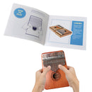 Portable Kalimba Learning Book Thumb Piano Text Music Book for Beginner Kid Gift
