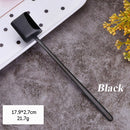 Dessert Milk Tea Stainless Steel Stirring Scoop Square Shovel Coffee Spoon