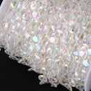 99FT Garland Diamond Acrylic Crystal Bead Curtain Wedding DIY Party Decor