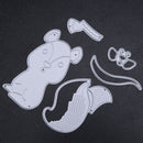 Ltervoercaern metal punching molds, s?es calibr?nchen, stencil for? Card Maker