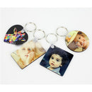 Multi-style DIY Heat Transfer Keychain Double-Side Printed Blank Keychains