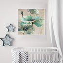 Full Embroidery Cotton Thread Cross Stitch 11CT Counted DIY Lotus Leaf Kit