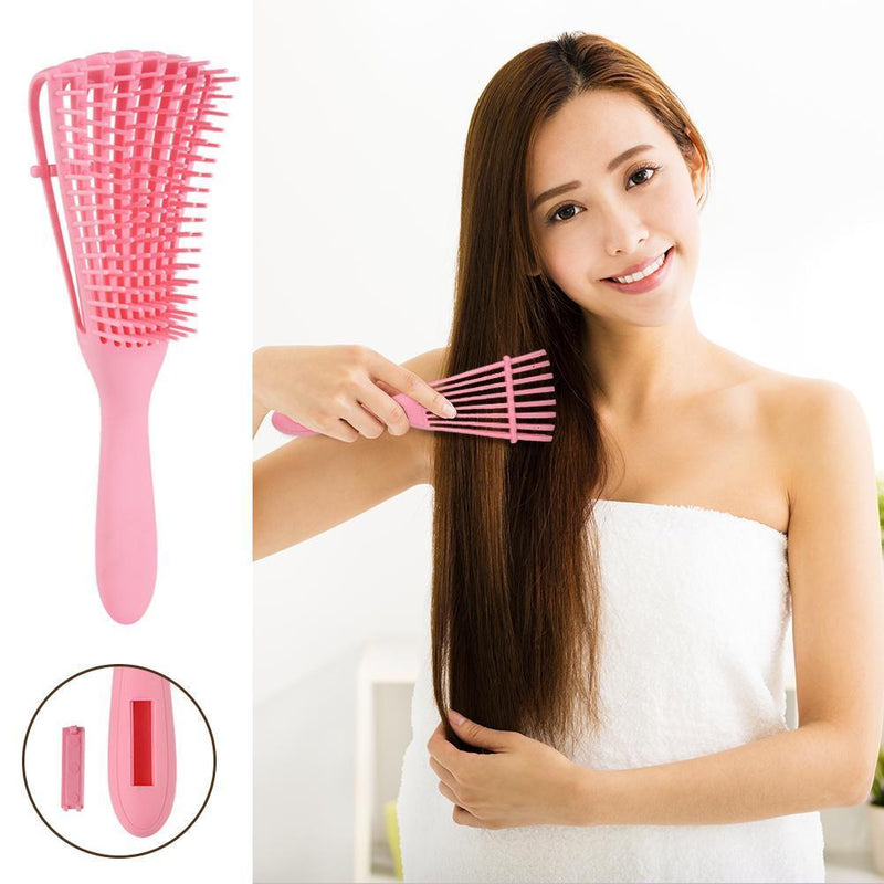 Hair Scalp Massage Comb Women Wet Curly Salon Hairdressing Styling Hairbrush