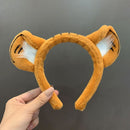 Animal Pattern Theme Props Cartoon Headdress Hair Hoop Headband Tiger Ears