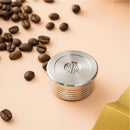 Reusable Coffee Capsule Stainless Filter Pod for DELTA Q Espresso Maker (A)