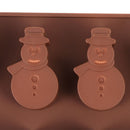 DIY Crafts Chocolate Santa head Stocking Silicone Mould Cake Snowman Tree