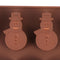 DIY Crafts Chocolate Santa head Stocking Silicone Mould Cake Snowman Tree
