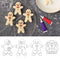Vitruvian Happy Zombie Biscuit Mold Halloween Christmas Cookie Embosser Mold