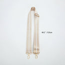 Handbag Strap for DIY Shoulder Crossbody Bag Accessories Nylon Belt (Khaki)