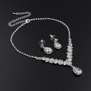 Necklace Choker Rhinestone Women Accessories Costume Wedding Jewelry Sets
