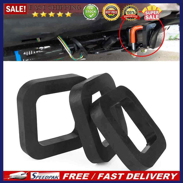 3pcs Trailer Hitch Pad Car Part Accessory Silencer Pad Carrier Cushion Protector