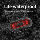 Bike Helmet Light Front Back Rear Bicycle Best USB Cycle Lights Set.