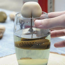 Creative Poop Shaped Silicone Tea Strainer Coffee Filter Diffuser Tea Infuser