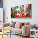 5D Rhinestone Craft Beaded Art Drawing Peacock Peony Diamond Embroidery Mosaic