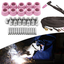 CUT60 LGK60 Plasma Welding Torch Assembly Kit Extended Electrode Nozzle