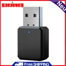 KN318 Wireless Bluetooth 5.1 Receiver 3.5mm Transmitter Adapter for Car Audio