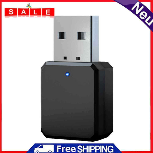 KN318 Wireless Bluetooth 5.1 Receiver 3.5mm Transmitter Adapter for Car Audio