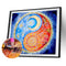 Partial Special Shape Drill Diamond Painting sun and moon Rhinestone Draw