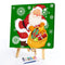Paint By Numbers Kit DIY Christmas Santa Colouring Oil Picture Ornament