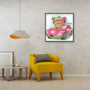 5D Cartoon Bear Pattern Diamond Painting Full Round Drill Rhinestone Gift