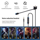 Gaming Headset Microphone 3.5mm Noise Cancelling for Huawei Phones